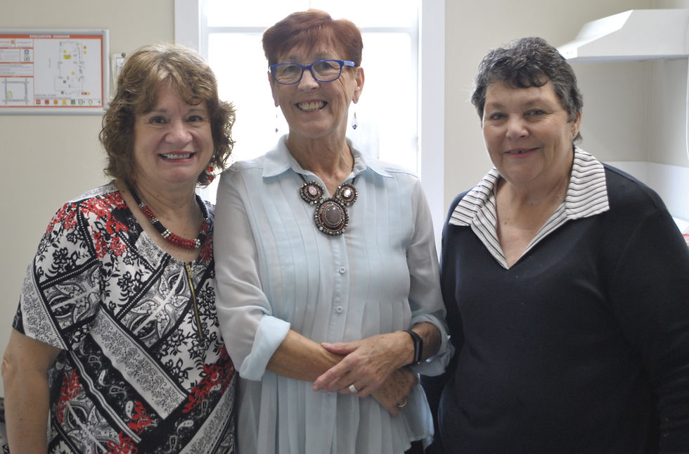 Broken to Brilliant Christmas in July High Tea volunteers who dedicated their time and effort to hosting an annual high tea.