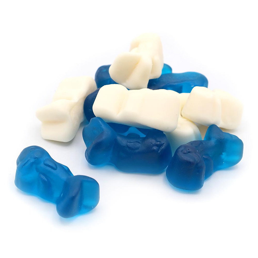 Thumbnail: Various Chewy And Jellied Sweets 300g