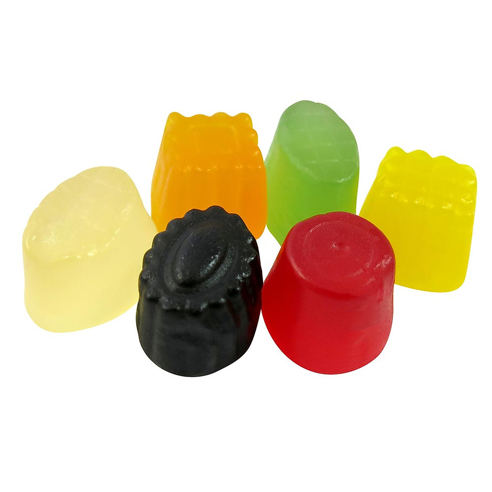 Thumbnail: Various Chewy And Jellied Sweets 300g