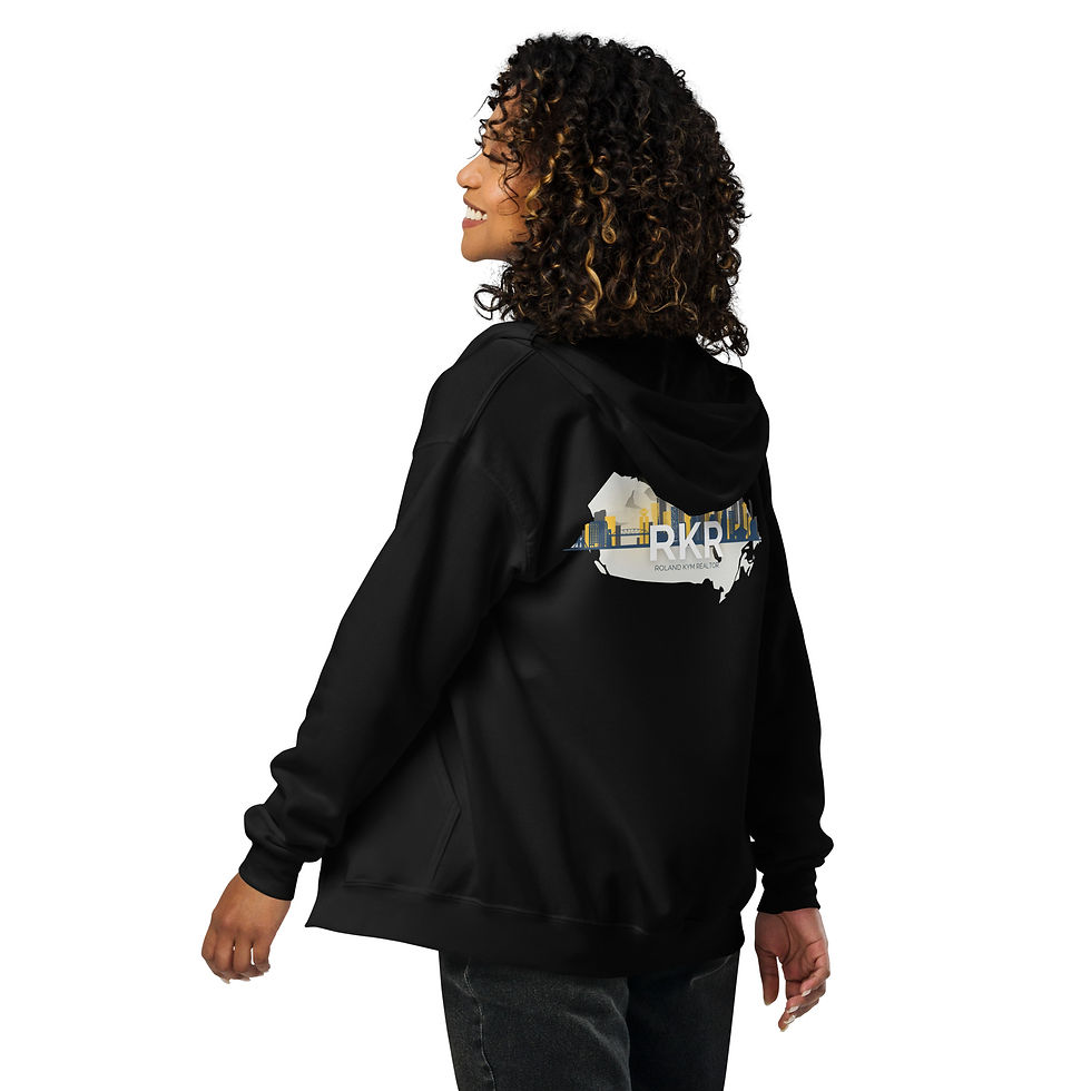 Thumbnail: Unisex heavy blend zip hoodie
