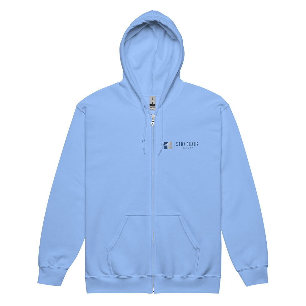 Thumbnail: Unisex heavy blend zip hoodie