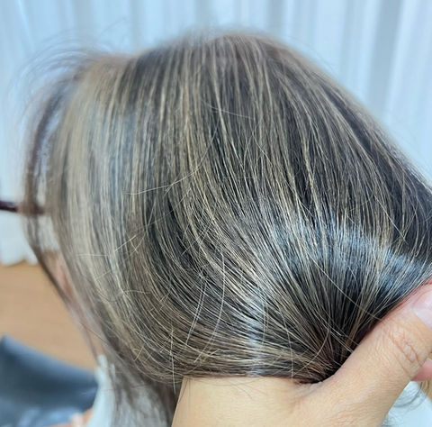 ผลงาน สีผม