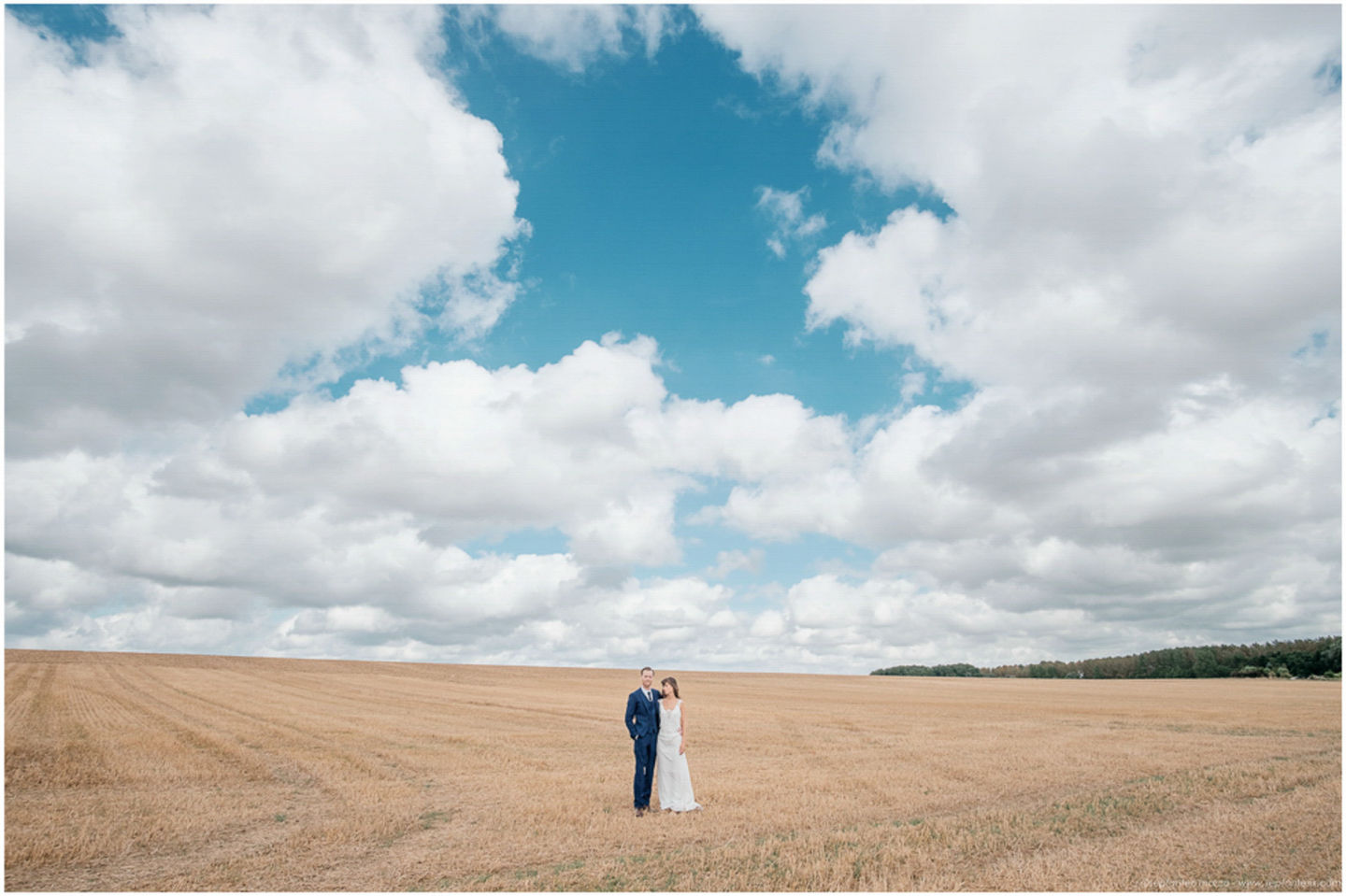 séance photo pendant un mariage au parc du mercantour