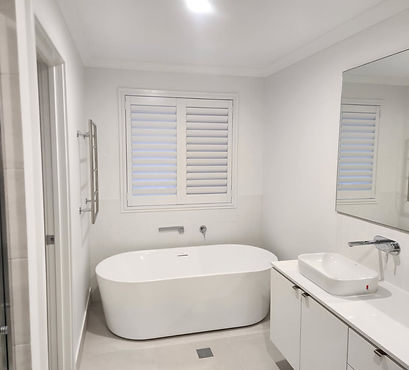 PLANTATION SHUTTER BATHROOM BRISBANE