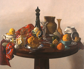 "Still Leven", 28" x 32", oil on canvas, 1986