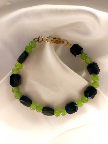 Green/Blk/Weave Classic Bracelet main image 1