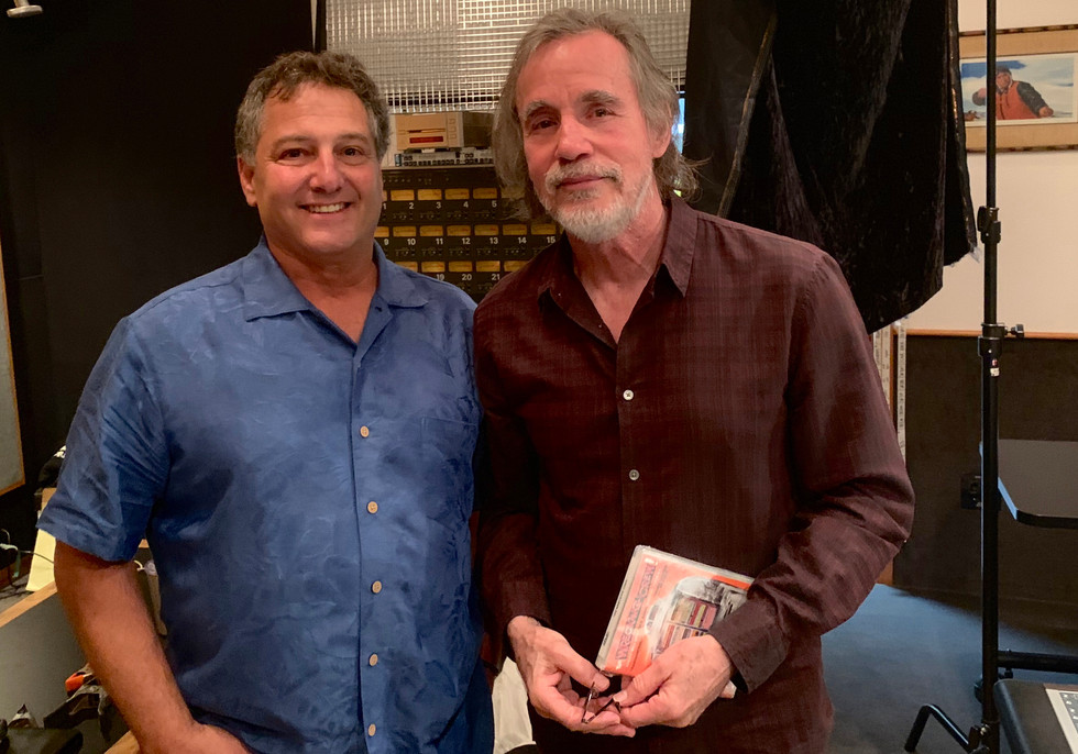 Denny Tedesco and Jackson Browne