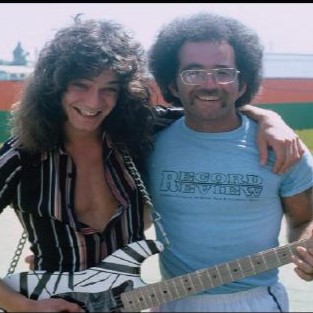 Eddie Van Halen and Steve Rosen