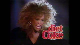Whitney Houston for Diet Coke 80s Rock Star Commericals