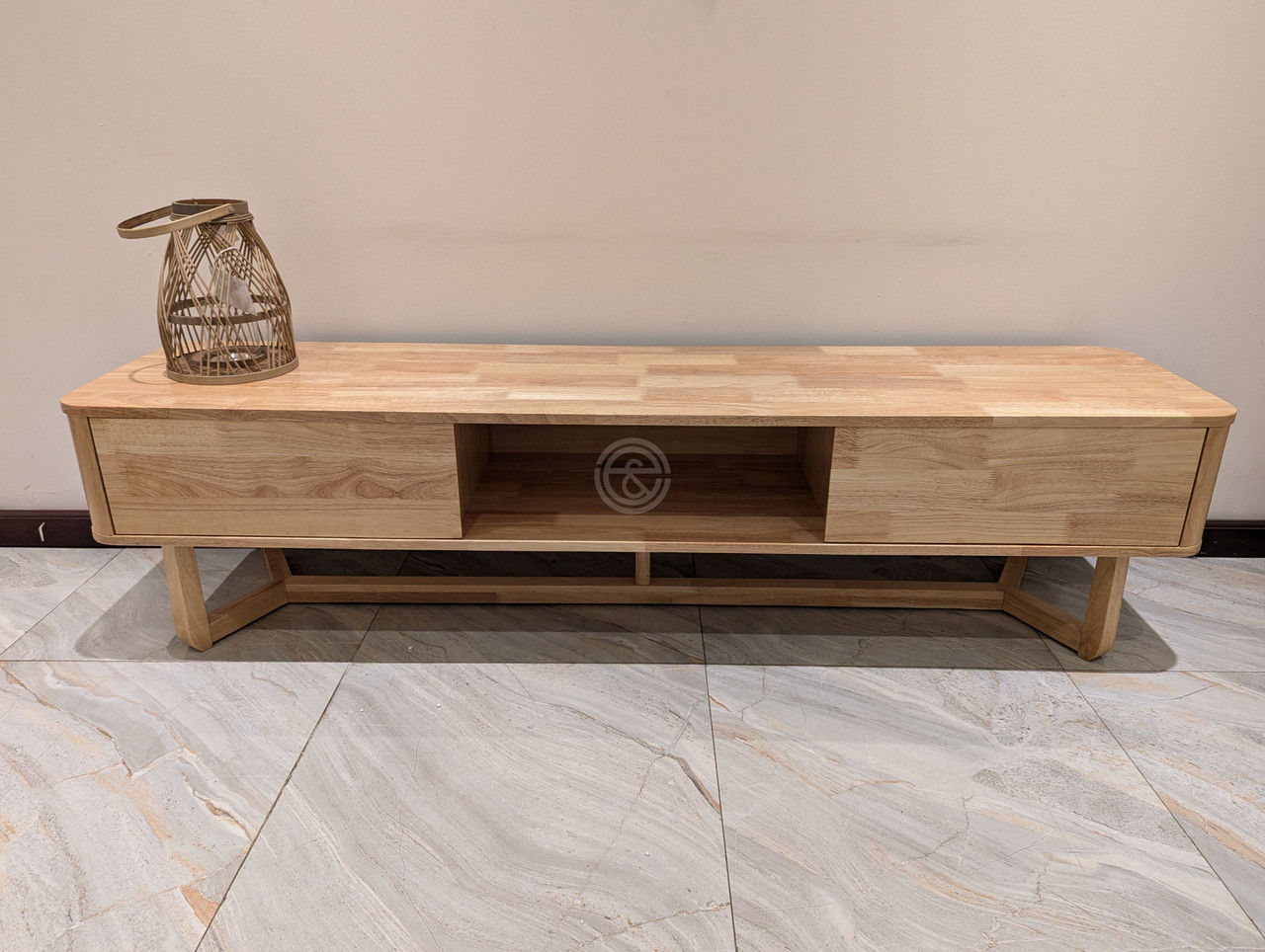 YG 3604 TV Cabinet 1.8M In Natural Finish