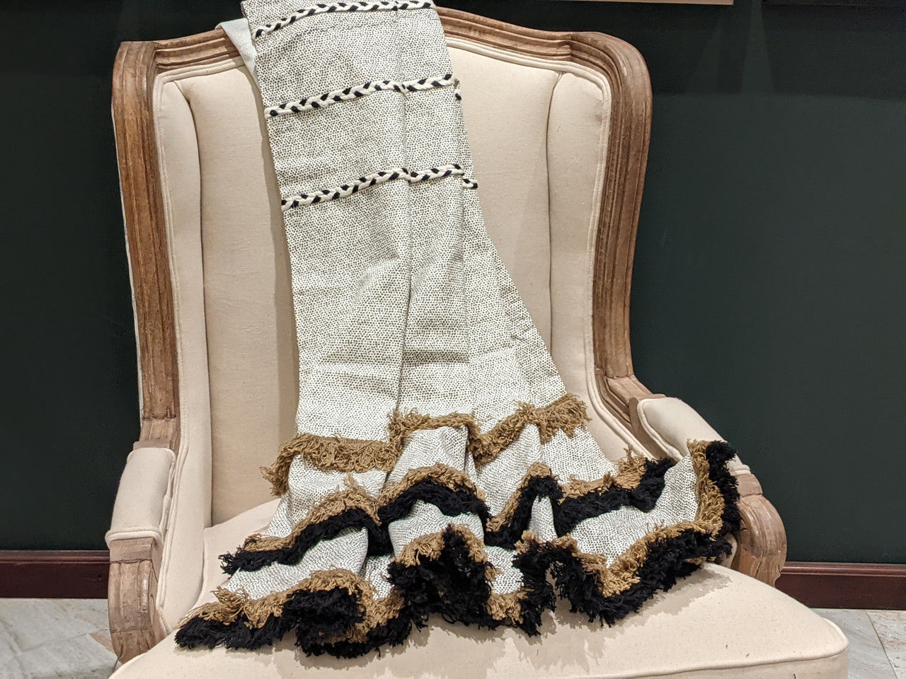 Throw with Fringes TH42 - A1179 130x170 cms