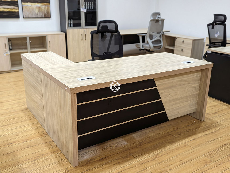Clermont Managers Desk 1.6m In Elm (OZ-2502-16)