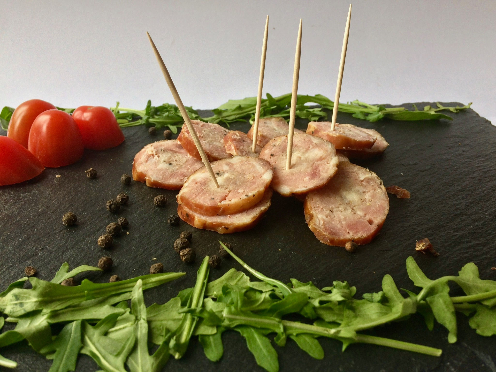 Saucisse boucanée - environ 750g