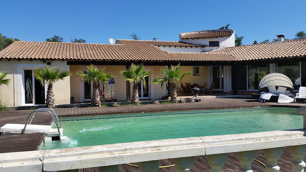 Mas des anges - piscine evenement