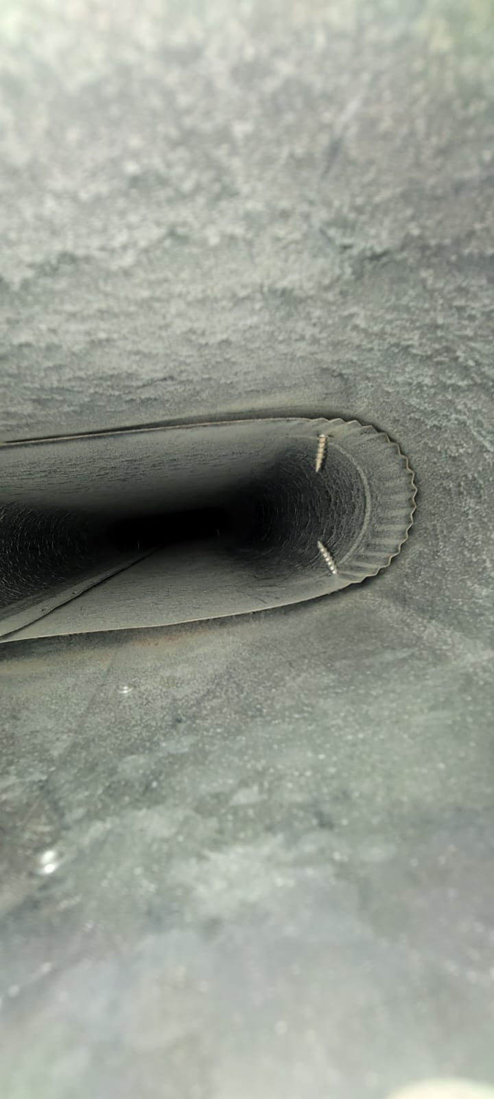 After air duct cleaning in Irvington, NY, showing clean and clear air ducts. HVAC