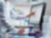 Scientist on Computer