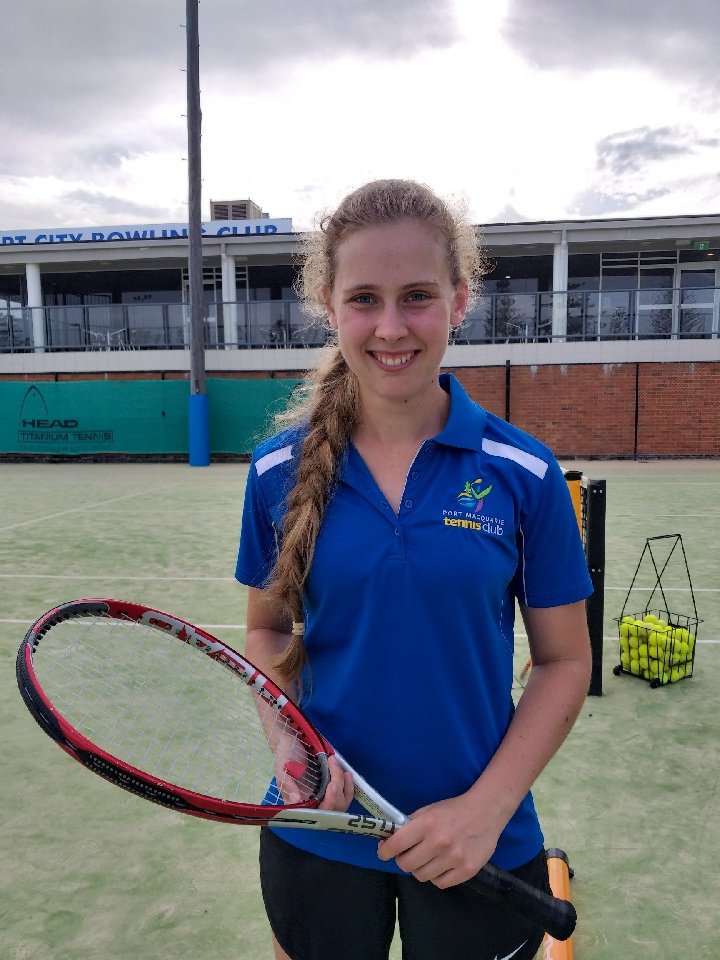 Hannah Port Macqurie Tennic Club Coach