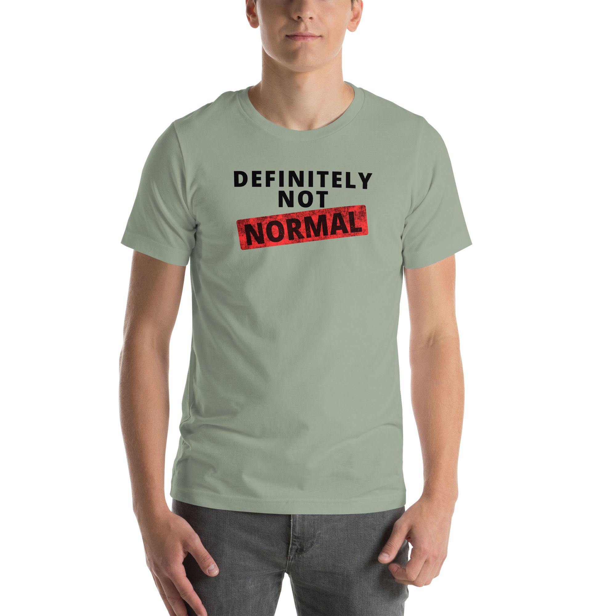 Definitely Not Normal Light Unisex t-shirt