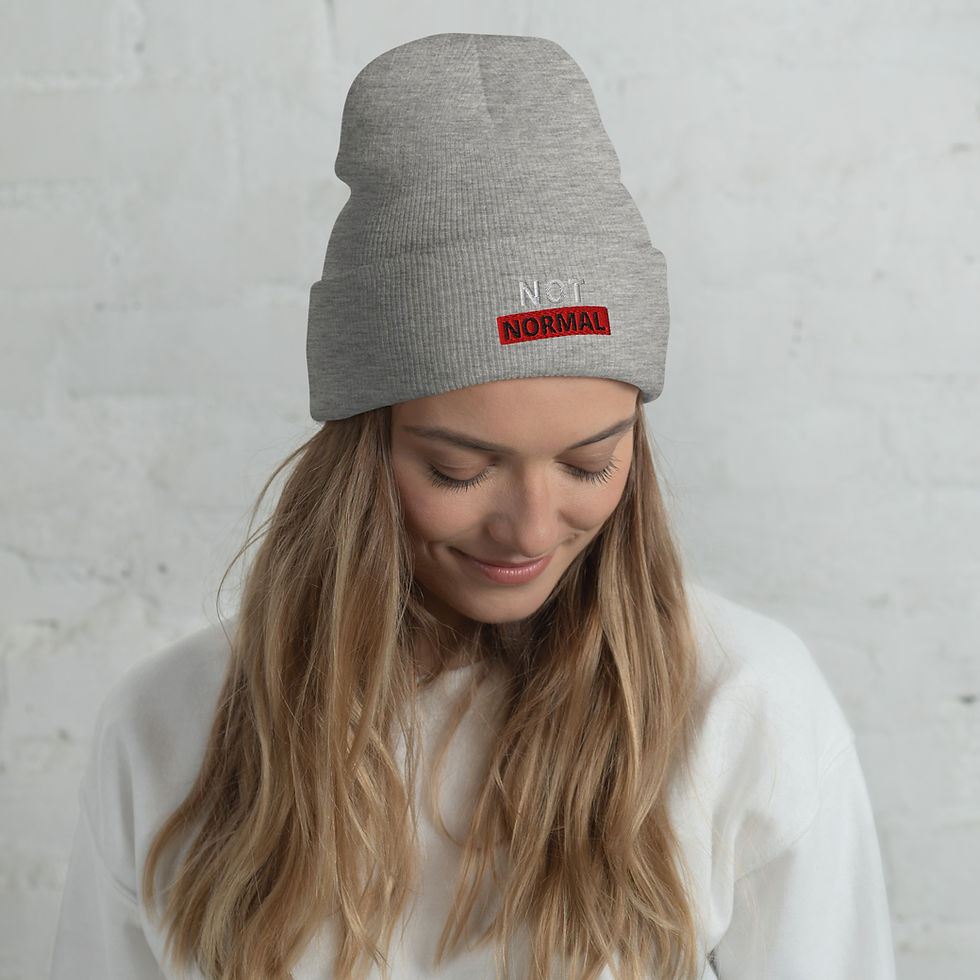 Thumbnail: Not Normal Cuffed Beanie