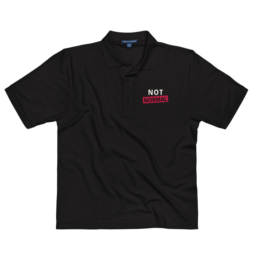 Not Normal Men's Premium Polo