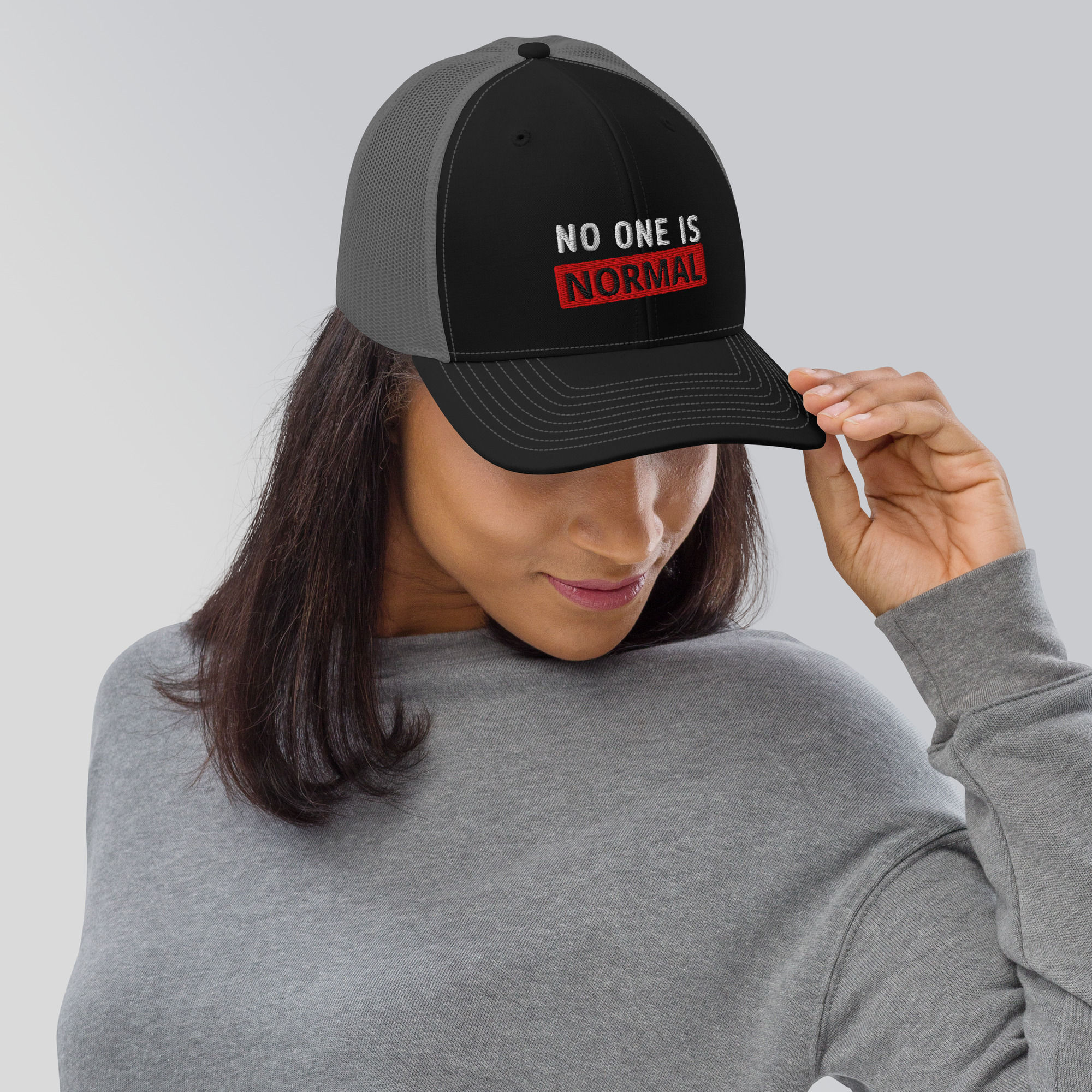No One Is Normal Trucker Cap