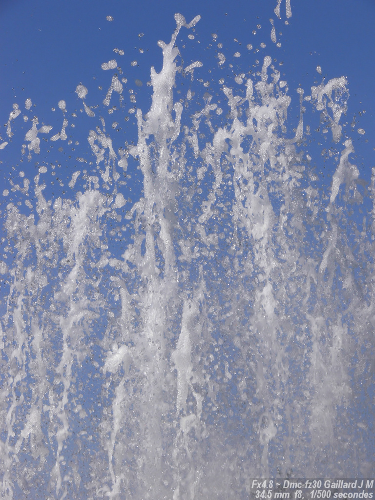 Gerbes d'eau