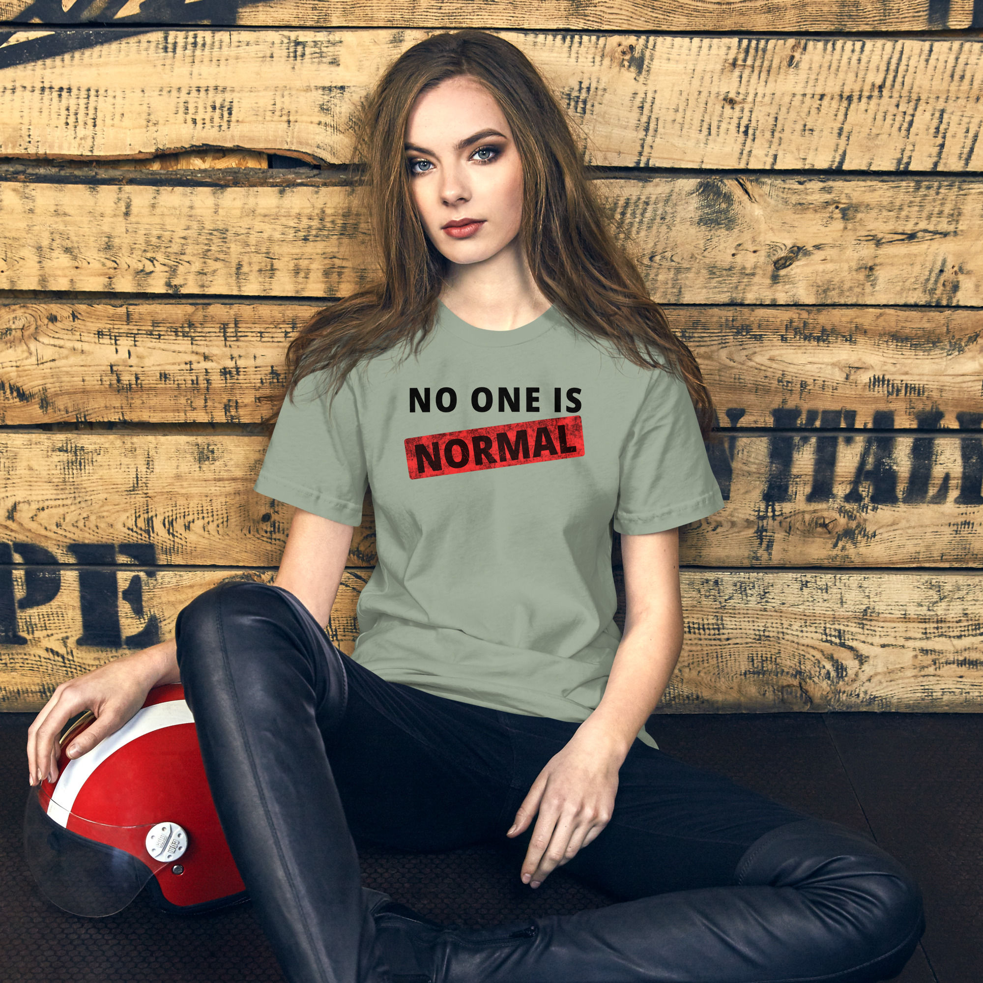 No One Is Normal Light Unisex t-shirt