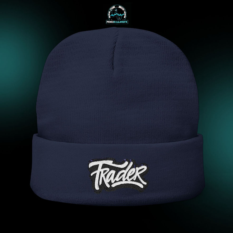 Thumbnail: Knit Beanie (Embroidery)