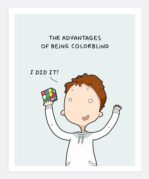 Colorblind Memes & Jokes. Best Collection of Funny Colorblind Pictures