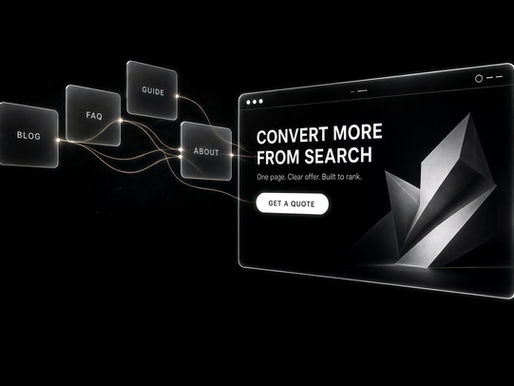Internal links to landing page