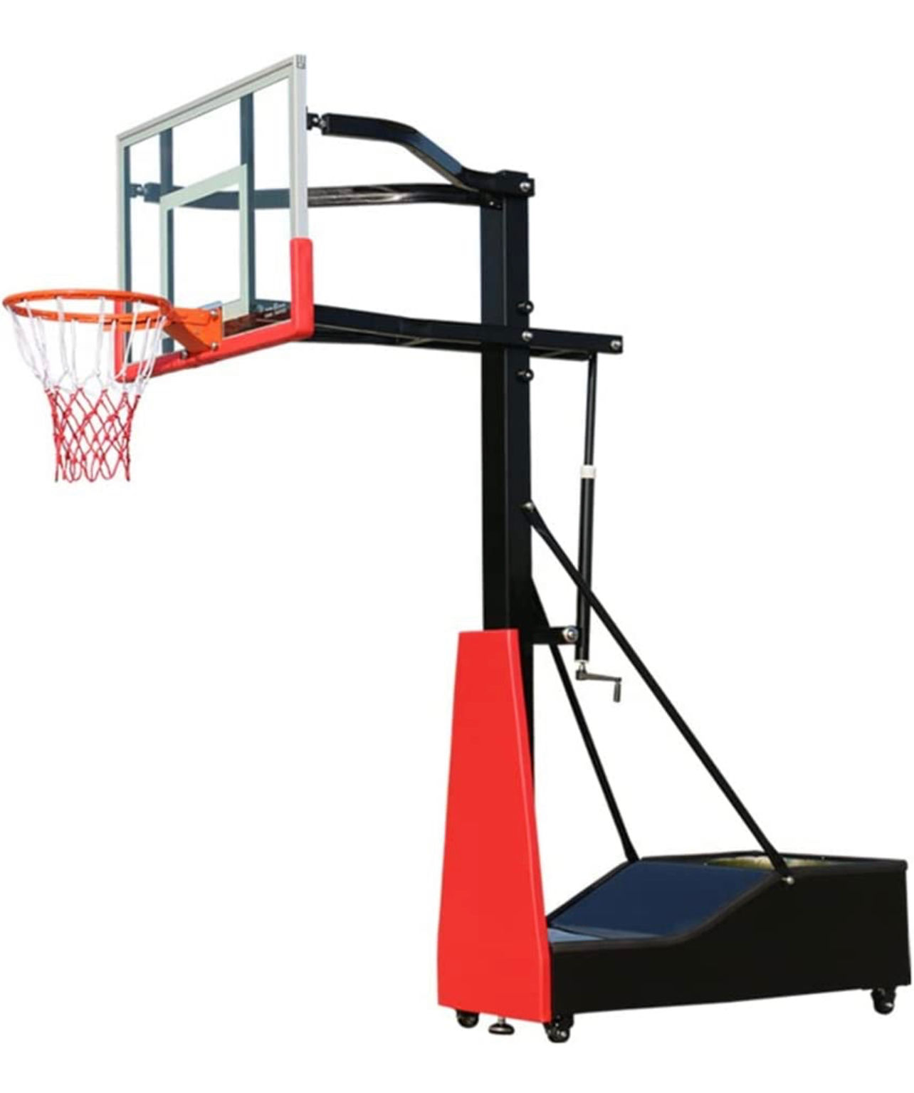 Professional Basketball Hoop 4.5-10ft, Adult & Youth Standard Basketball Goal & 