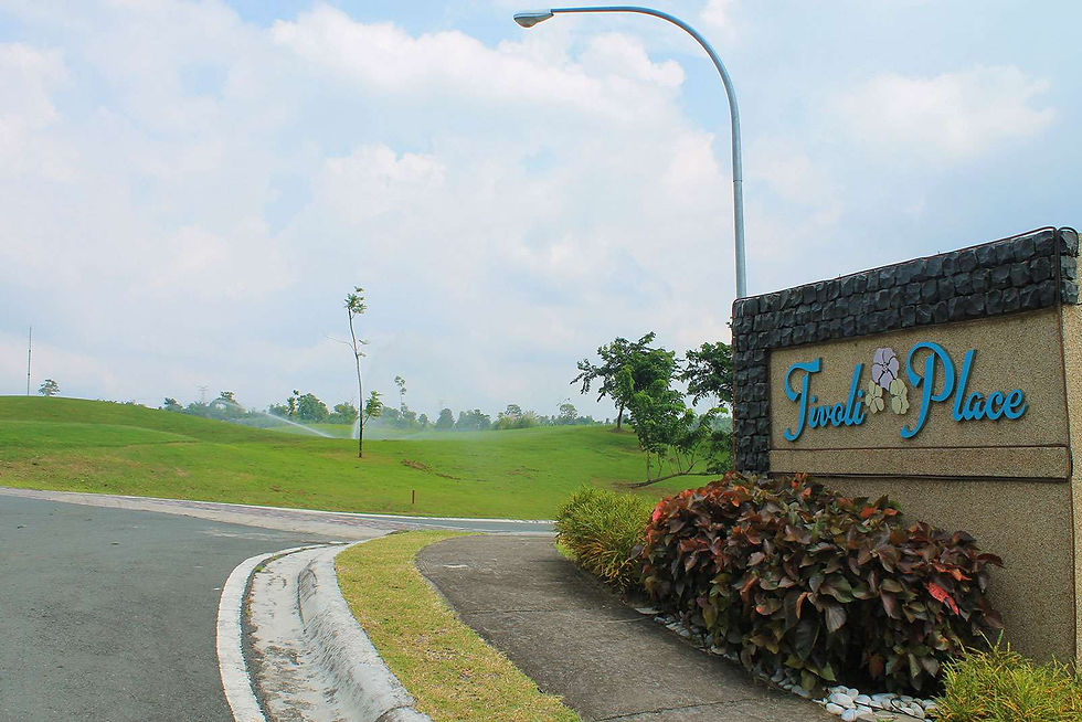 Actual Photo of Tivoli Place Entrance Gate