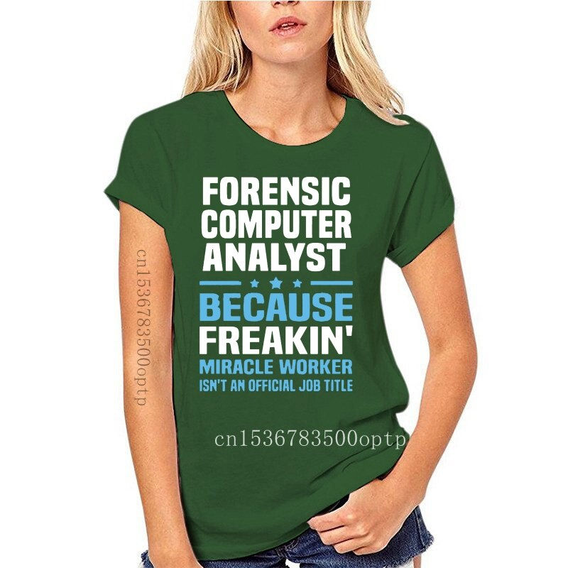 Miniatura: New Forensic Computer Analyst T-shirt For Men Dropshipping Summer 