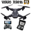 Miniatura: Visuo XS816 RC Drone with 50 Times Zoom WiFi FPV 4K Dual Camera Optical Flow