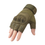 Miniatura: Summer Black Tactical Gloves Hard Knuckles for Fight Military Gloves Fabric 