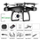 Miniatura: Drone 4k Profesional with Camera WIFI FPV RC Quadrocopter Drones Aerial 