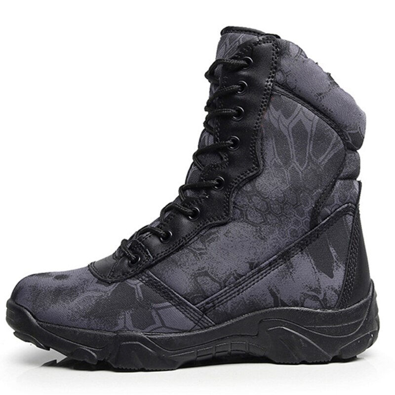 Miniatura: Tactical Military Boots Mens Working  Combat Boots Militares Tacticos Zapatos 