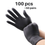 Miniatura: 100pcs Black Nitrile Gloves Kitchen Disposable Latex Gloves For Household Kitche