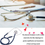 Miniatura: Double Sided Stethoscope Portable Professional Cardiology Stethoscope Medical 