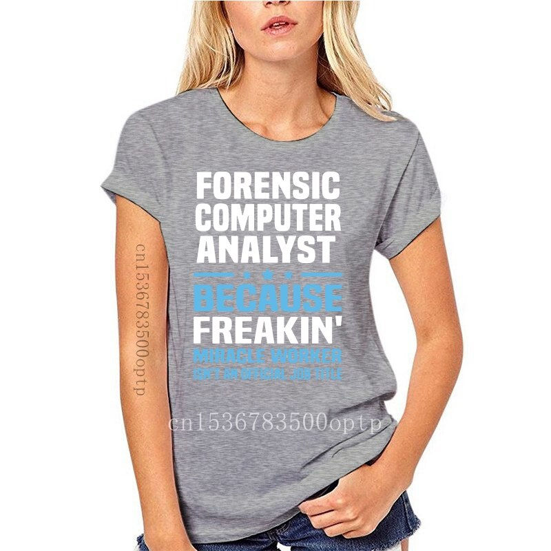 Miniatura: New Forensic Computer Analyst T-shirt For Men Dropshipping Summer 