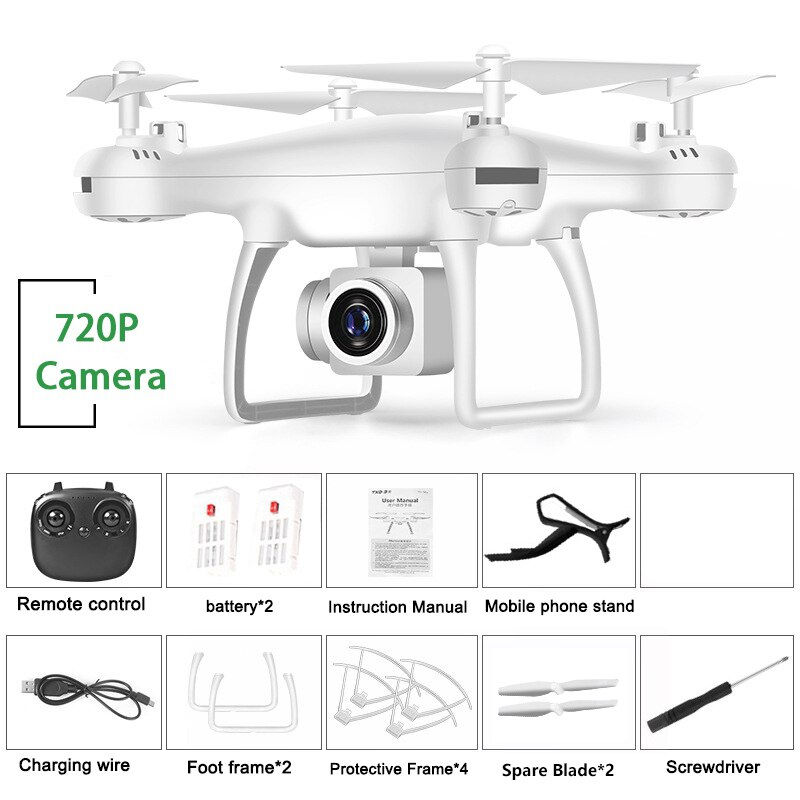 Miniatura: Drone 4k Profesional with Camera WIFI FPV RC Quadrocopter Drones Aerial 