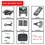 Miniatura: Vimillo S173 Drone With  4K Professional HD Dual Camera Foldable RC Quadcopter 