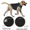 Miniatura: Tactical Vest for Dogs No Choke No Pull Dog Chest  Harness arnes tactico perro
