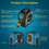 Miniatura: DTAPE DT10 laser distance meter range finder 40M laser tape measure digital 