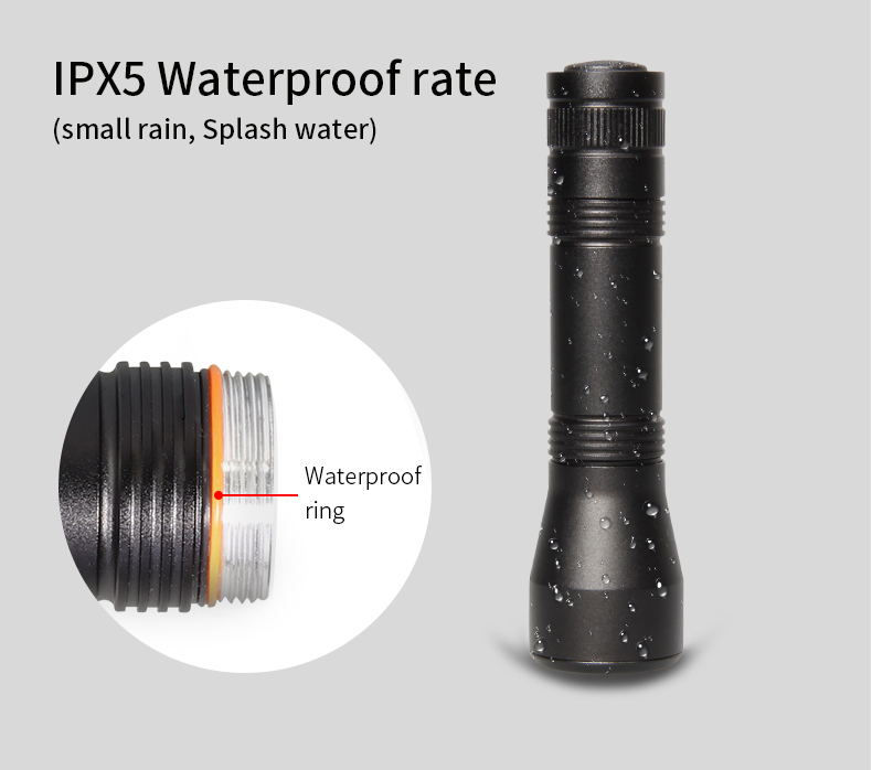 Miniatura: UV Flashlight LED 395nm torch Lamp Purple Violet Ultraviolet ray 5Mode Zoom 