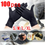 Miniatura: 100pcs Black Nitrile Gloves Kitchen Disposable Latex Gloves For Household Kitche