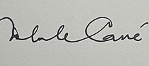 Signature of John Le Carre'