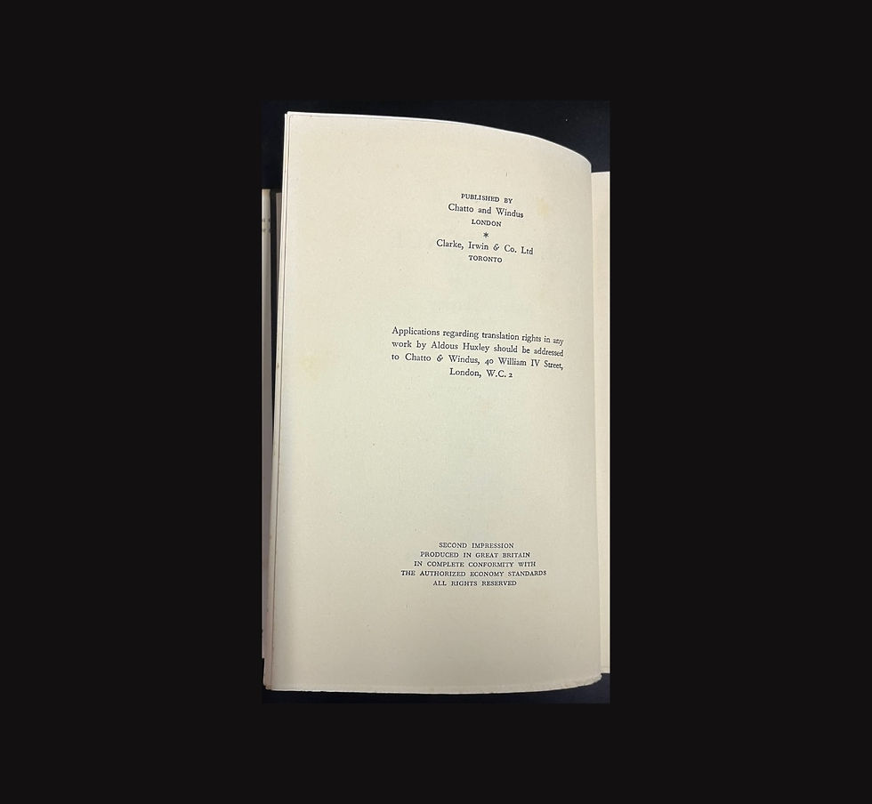 Thumbnail: Aldous Huxley | Ape and Essence | First U.K. Edition