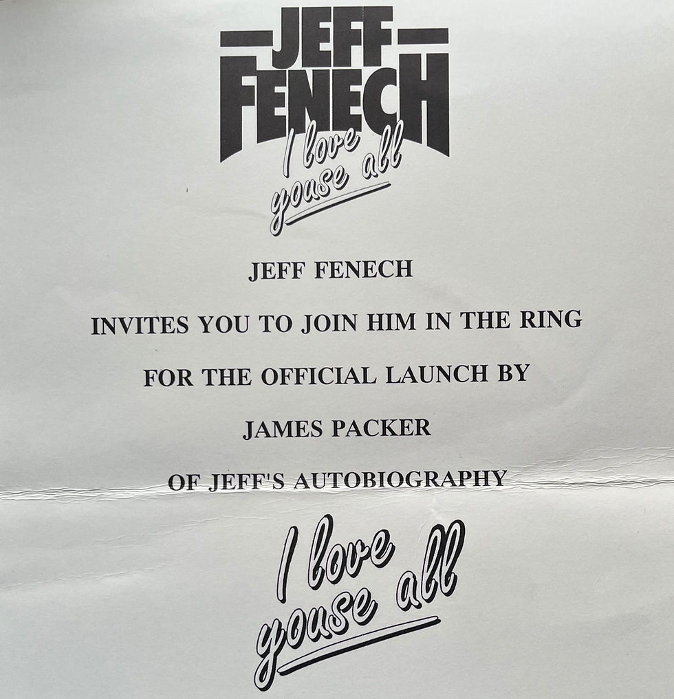 Thumbnail: Jeff Fenech - I love youse all
