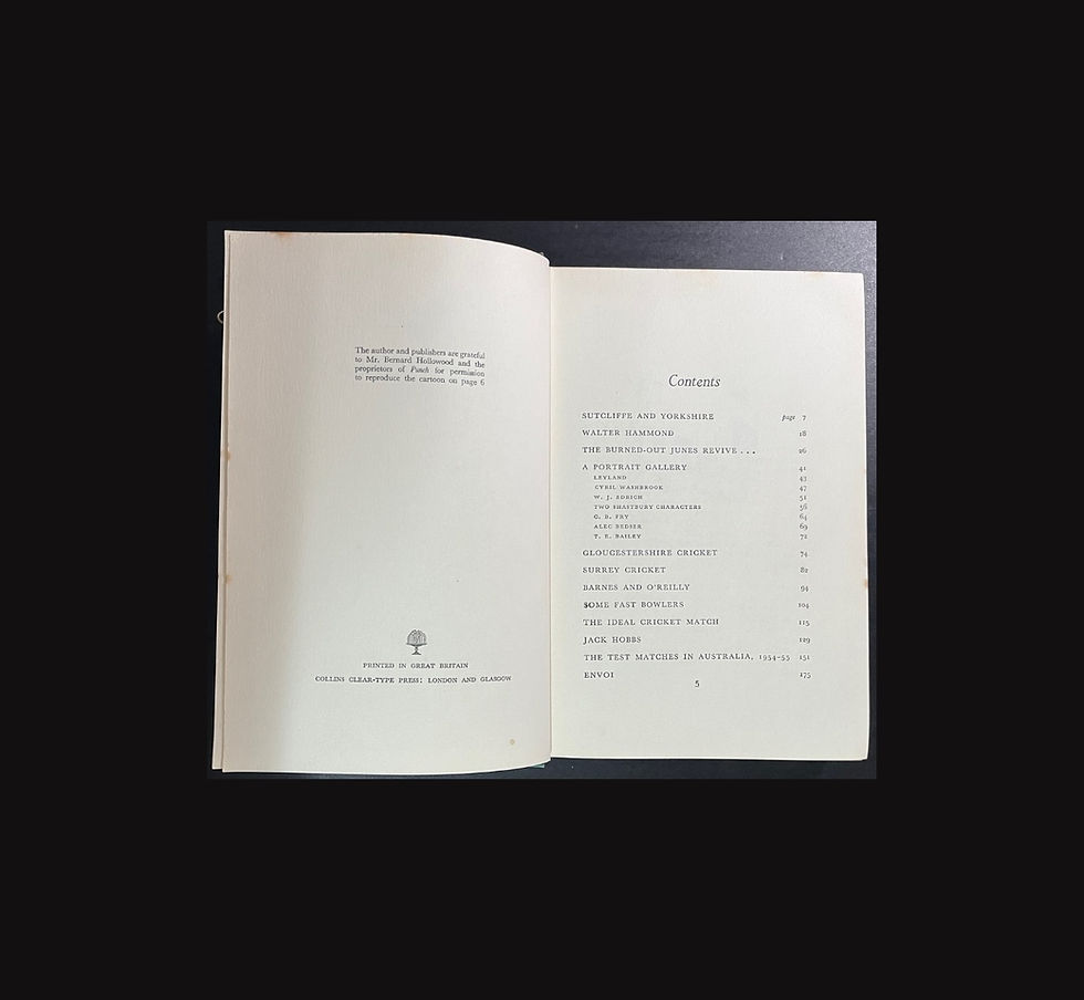 Thumbnail: Close of Play by Neville Cardus